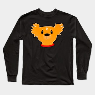 Contact me before buying for a drawing of your pet Long Sleeve T-Shirt